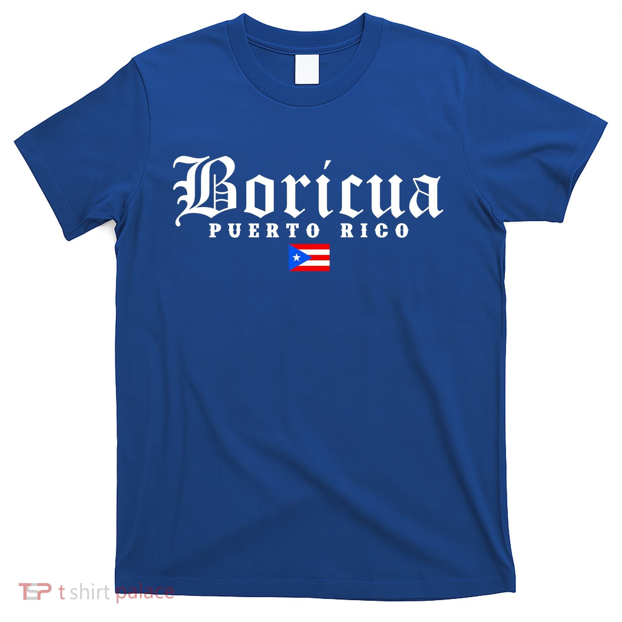 Puerto Rico Boricua Vintage Puerto Rican Flag Pride Gift T-Shirt