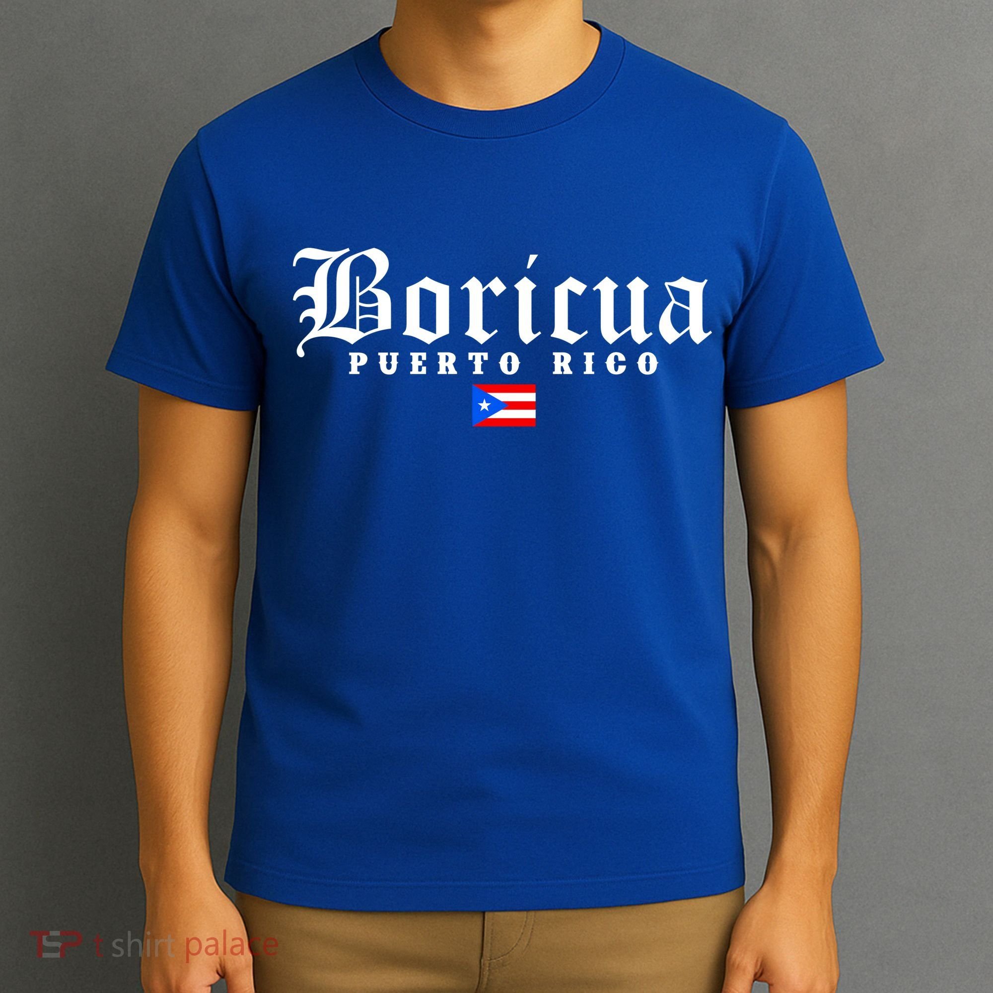 Puerto Rico Boricua Vintage Puerto Rican Flag Pride Gift T-Shirt
