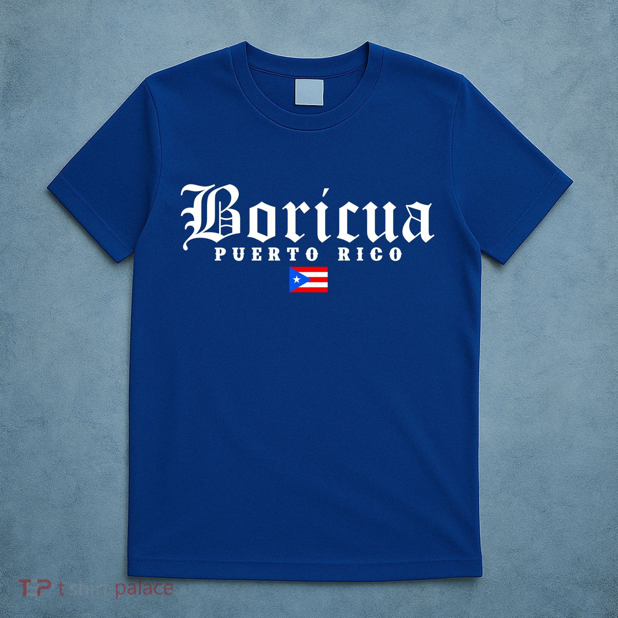 Puerto Rico Boricua Vintage Puerto Rican Flag Pride Gift T-Shirt