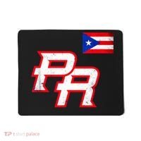 Puerto Rican Baseball Player Puerto Rico Flag Baseball Fans Mousepad thumb 0