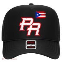 Puerto Rican Baseball Player Puerto Rico Flag Baseball Fans Hat thumb 0