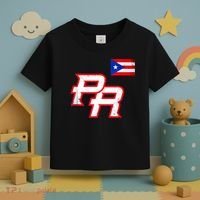 Puerto Rican Baseball Player Puerto Rico Flag Baseball Fans Toddler T-Shirt thumb 3