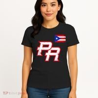 Puerto Rican Baseball Player Puerto Rico Flag Baseball Fans Women's T-Shirt thumb 4