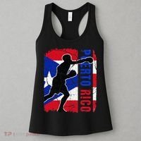 Puerto Rican Boxing Team Puerto Rico Flag Boxing Gloves Women's Tank Top thumb 3