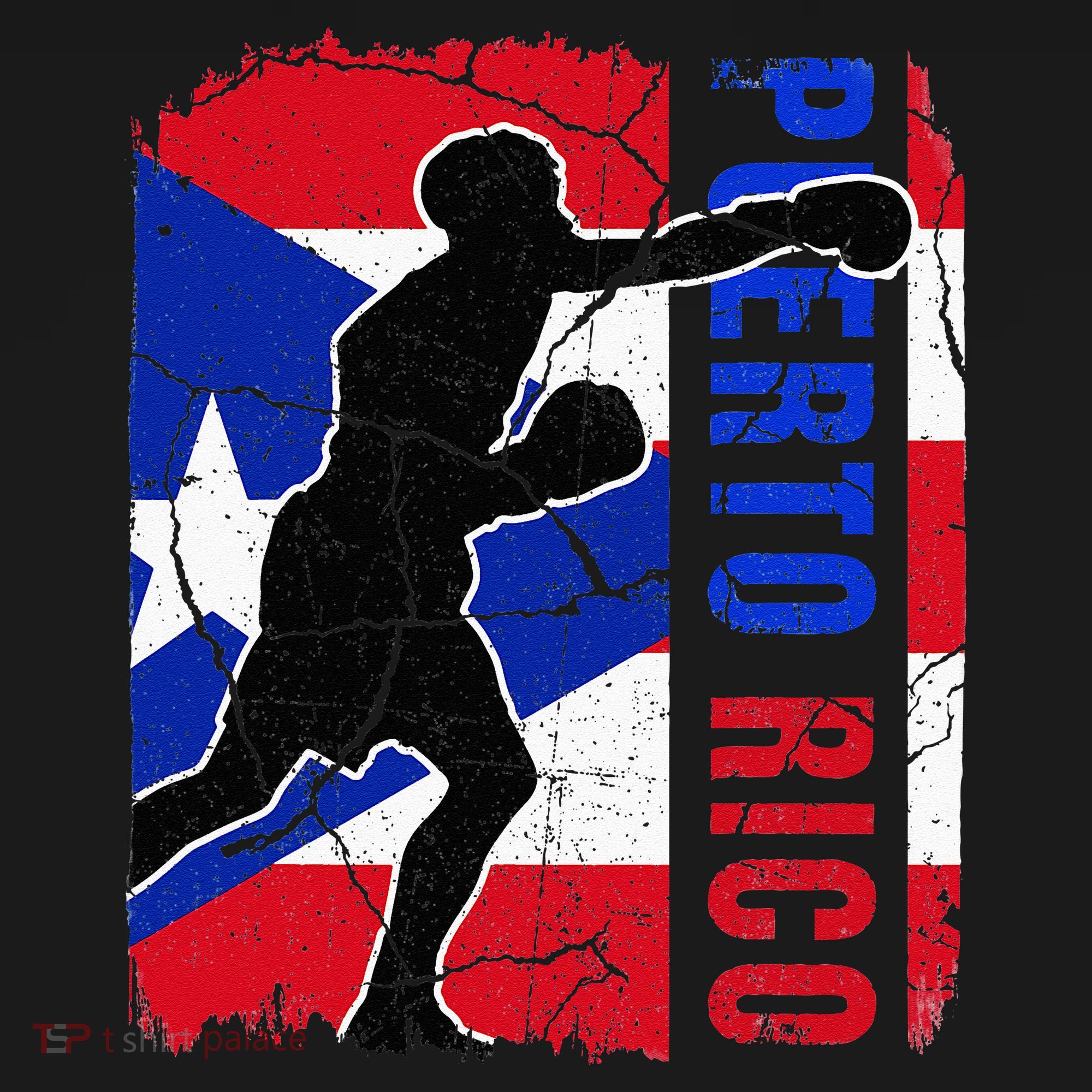 Puerto Rican Boxing Team Puerto Rico Flag Boxing Gloves Baby Bodysuit
