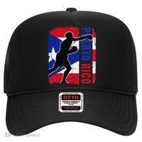 Puerto Rican Boxing Team Puerto Rico Flag Boxing Gloves Hat thumb 0