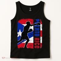 Puerto Rican Boxing Team Puerto Rico Flag Boxing Gloves Tank Top thumb 2