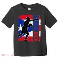 Puerto Rican Boxing Team Puerto Rico Flag Boxing Gloves Toddler T-Shirt thumb 0