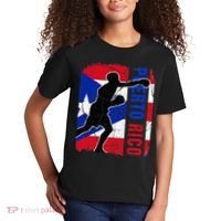 Puerto Rican Boxing Team Puerto Rico Flag Boxing Gloves Kids T-Shirt thumb 2