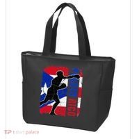 Puerto Rican Boxing Team Puerto Rico Flag Boxing Gloves Tote Bag thumb 3