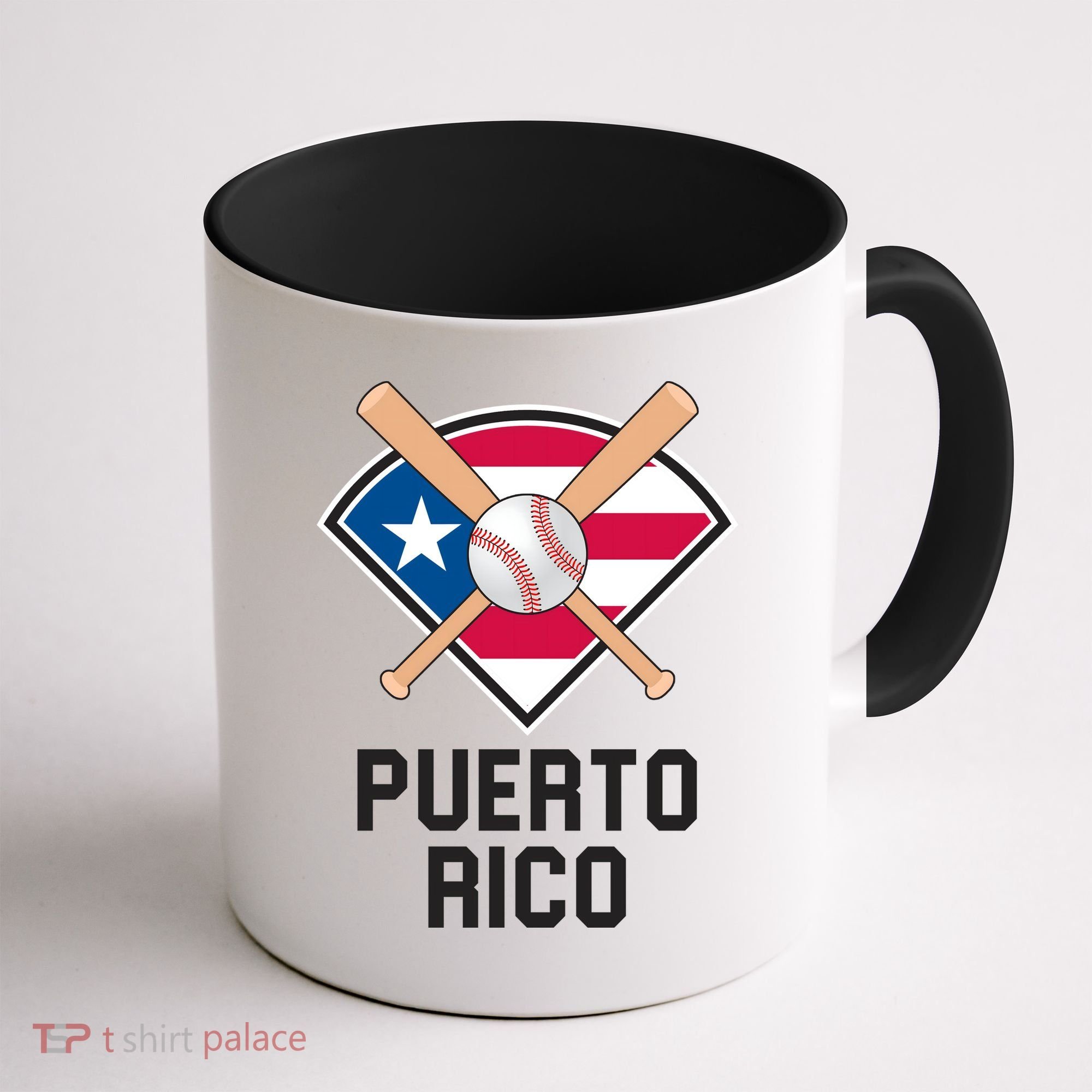 Puerto Rico Baseball Team Patriotic Beisbol Flag Coffee Mug