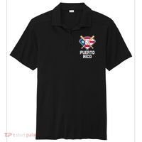 Puerto Rico Baseball Team Patriotic Beisbol Flag Sport-Tek Posi-UV Pro Polo thumb 0