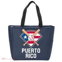 Puerto Rico Baseball Team Patriotic Beisbol Flag Tote Bag thumb 0