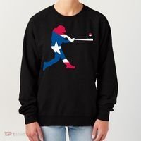 Puerto Rico Baseball Player Women's Sweatshirt thumb 0