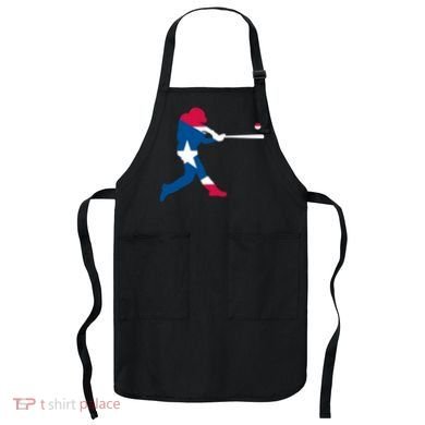 Puerto Rico Baseball Player Apron