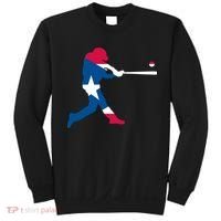 Puerto Rico Baseball Player Sweatshirt thumb 0