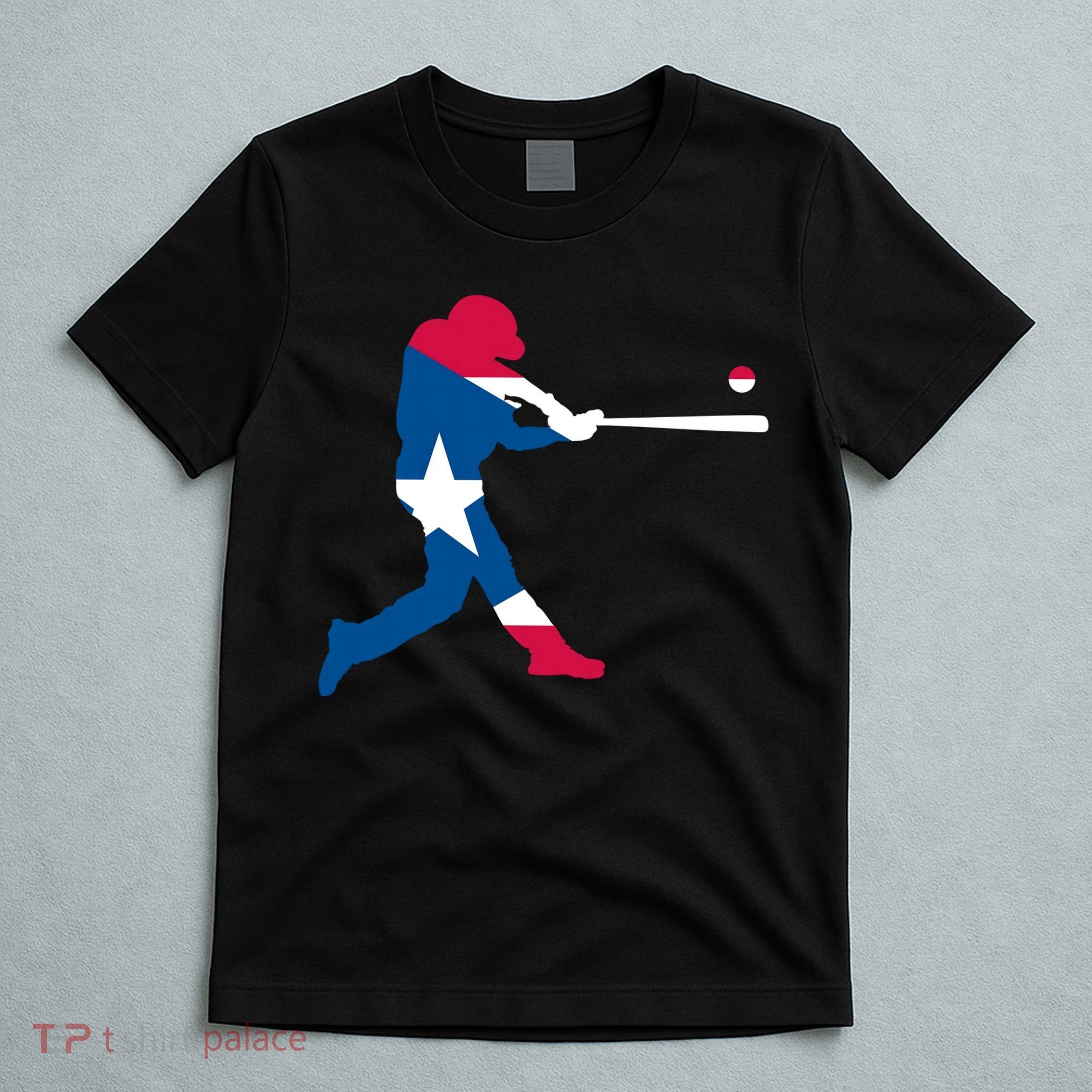 Puerto Rico Baseball Player T-Shirt