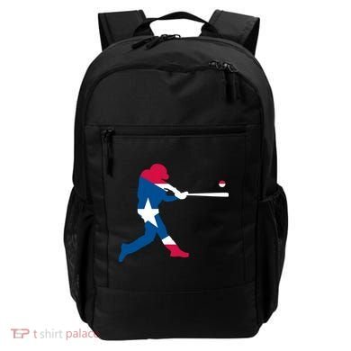 Puerto Rico Baseball Player Backpack