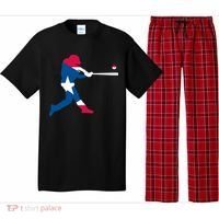 Puerto Rico Baseball Player Pajama Set thumb 0