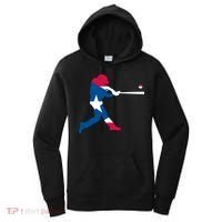 Puerto Rico Baseball Player Women's Hoodie thumb 0