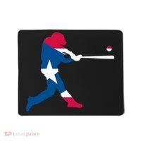 Puerto Rico Baseball Player Mousepad thumb 0