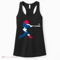 Puerto Rico Baseball Player Women's Tank Top thumb 0