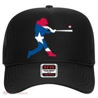 Puerto Rico Baseball Player Hat thumb 0