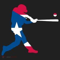 Puerto Rico Baseball Player Hat thumb 2