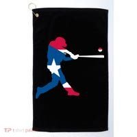 Puerto Rico Baseball Player Golf Towel thumb 0