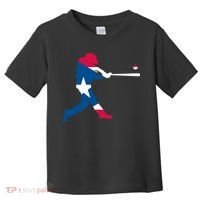 Puerto Rico Baseball Player Toddler T-Shirt thumb 0