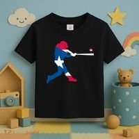 Puerto Rico Baseball Player Toddler T-Shirt thumb 3