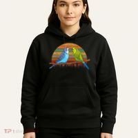 Parakeet Retro Budgies Parakeet Hoodie thumb 5