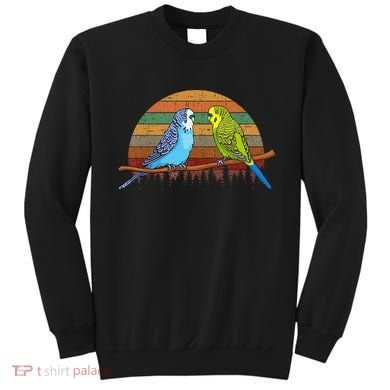 Parakeet Retro Budgies Parakeet Sweatshirt