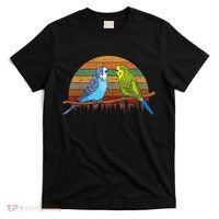 Parakeet Retro Budgies Parakeet T-Shirt thumb 0