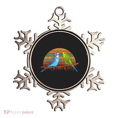 Parakeet Retro Budgies Parakeet Ornament