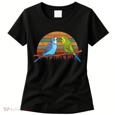 Parakeet Retro Budgies Parakeet Women's T-Shirt