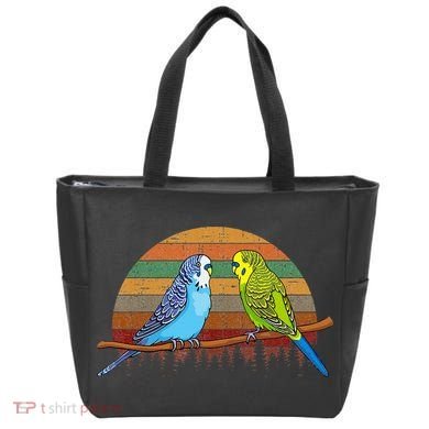 Parakeet Retro Budgies Parakeet Tote Bag