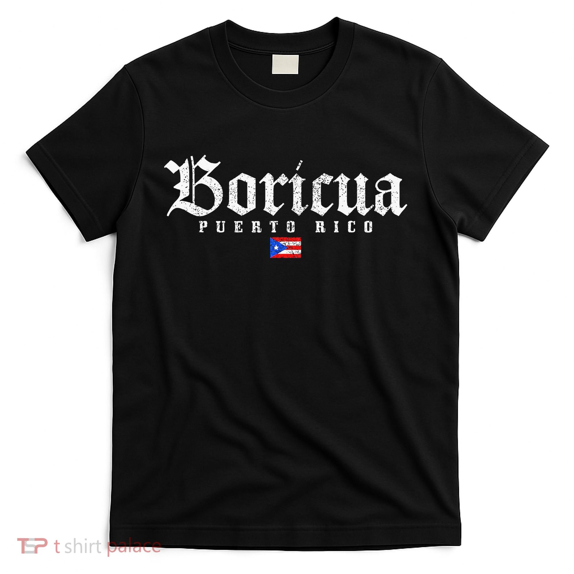 Puerto Rico Boricua Vintage Puerto Rican Flag Pride T-Shirt