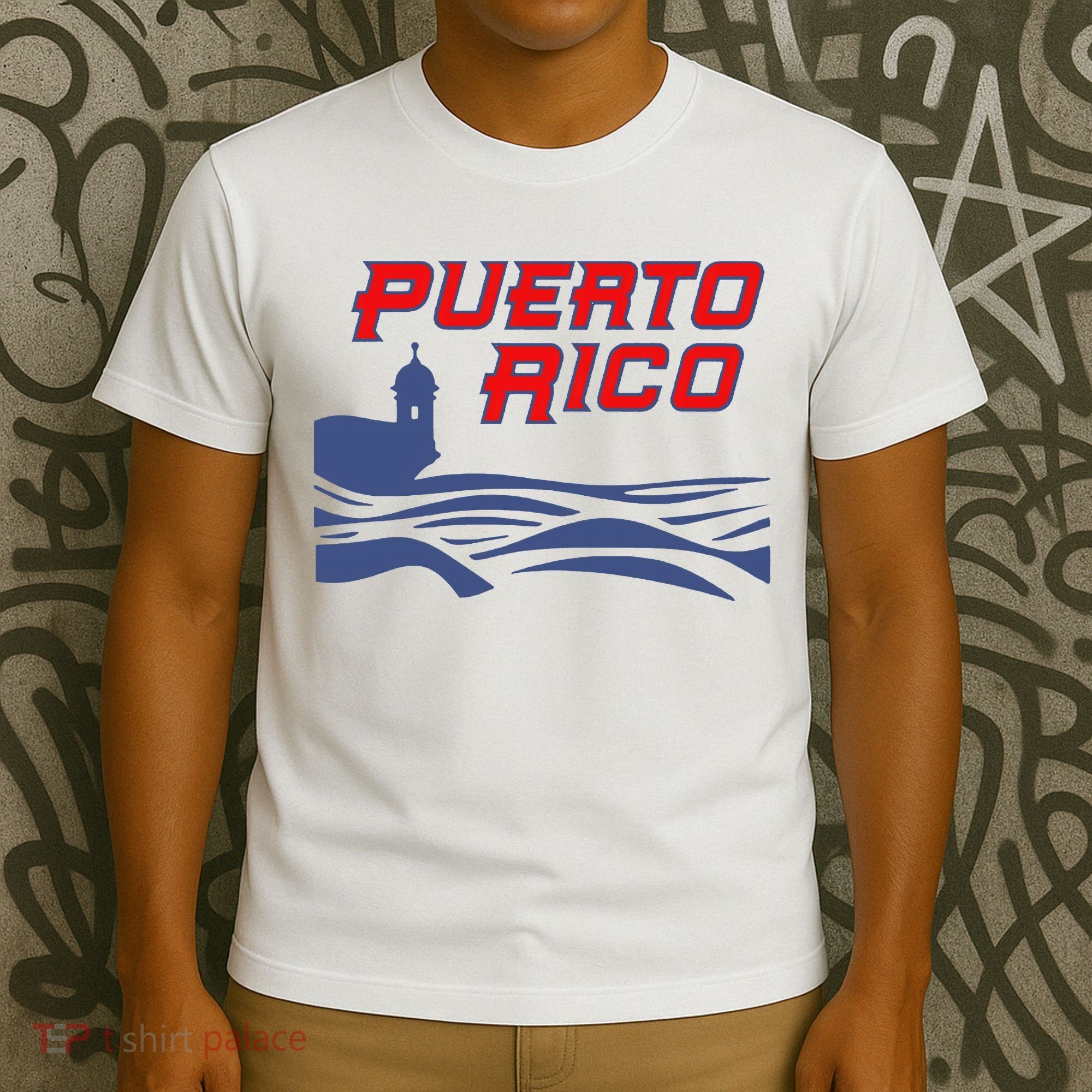 Puerto Rico Clasico Mundial Beisbol Diseo Para T-Shirt