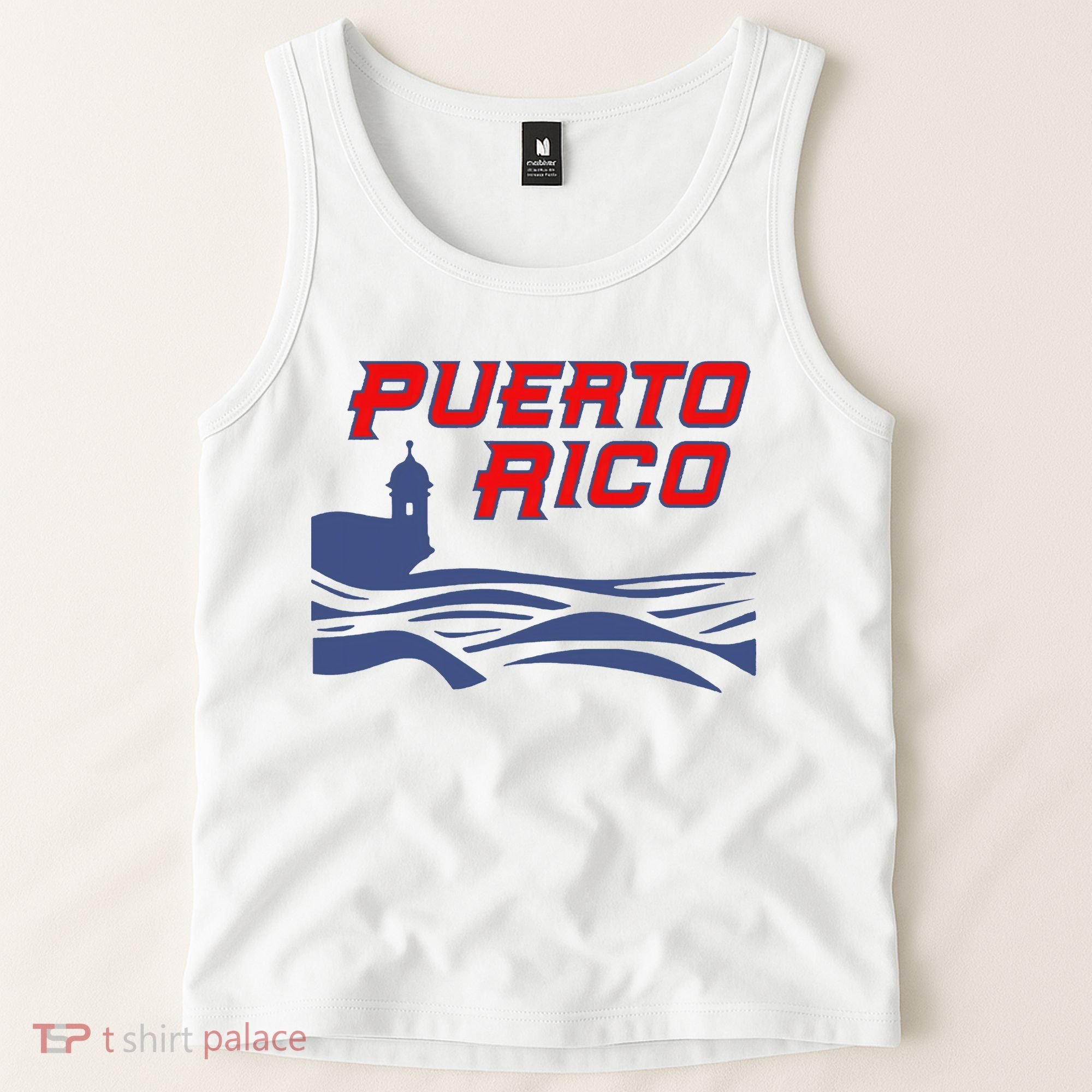 Puerto Rico Clasico Mundial Beisbol Diseo Para Tank Top