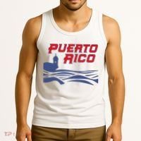 Puerto Rico Clasico Mundial Beisbol Diseo Para Tank Top thumb 3