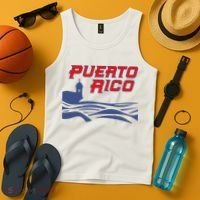 Puerto Rico Clasico Mundial Beisbol Diseo Para Tank Top thumb 4