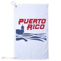 Puerto Rico Clasico Mundial Beisbol Diseo Para Golf Towel thumb 0