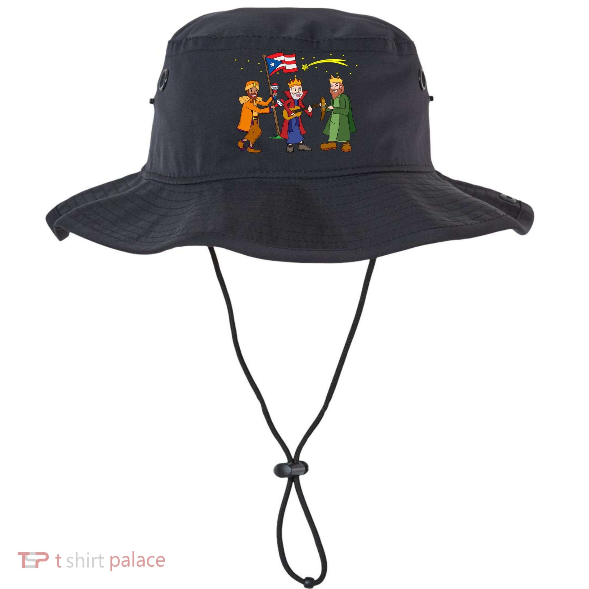 Puerto Rico Christmas Tres Reyes Magos Three Wise Cute Gift Bucket Hat