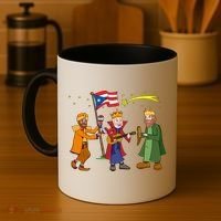 Puerto Rico Christmas Tres Reyes Magos Three Wise Cute Gift Coffee Mug thumb 4