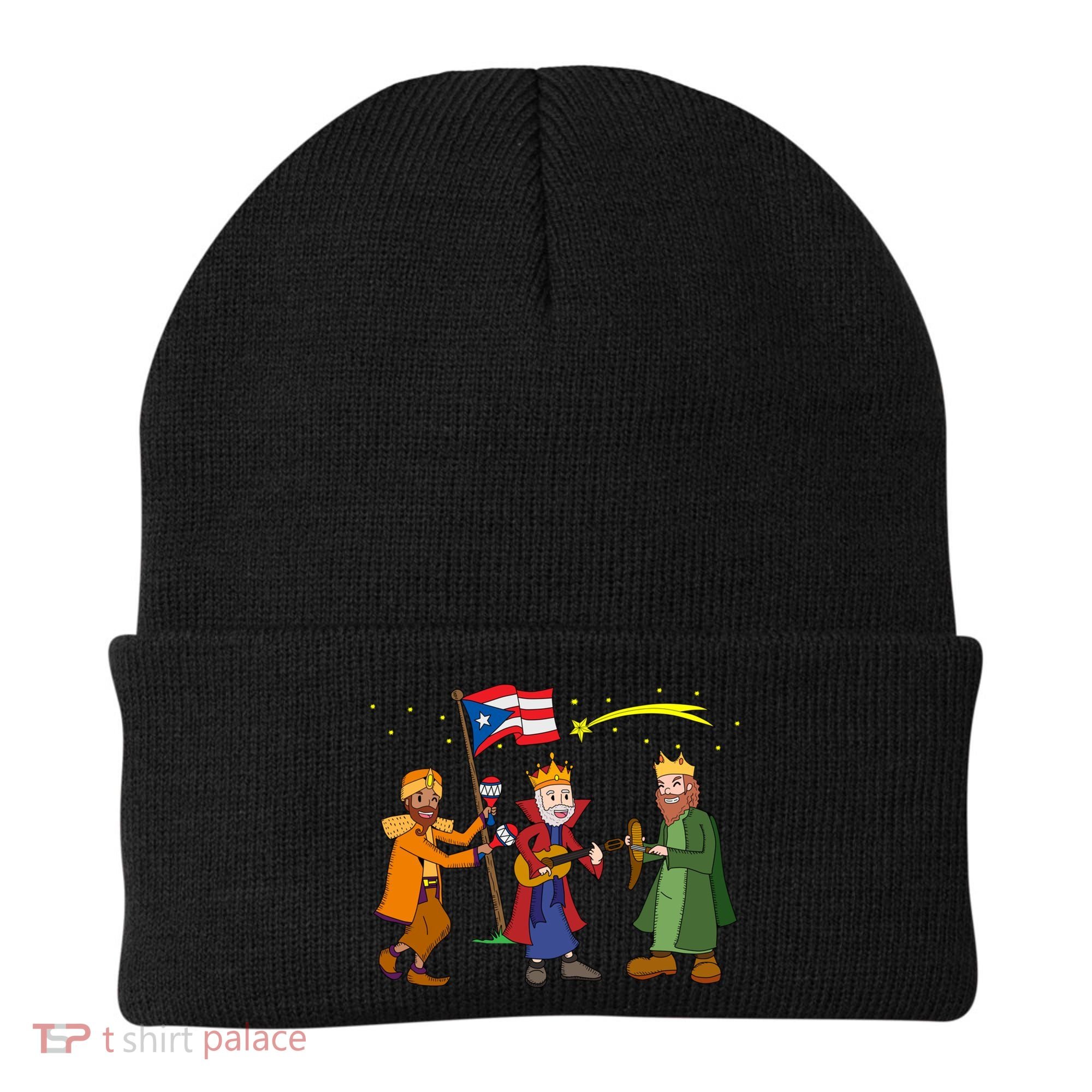 Puerto Rico Christmas Tres Reyes Magos Three Wise Cute Gift Beanie