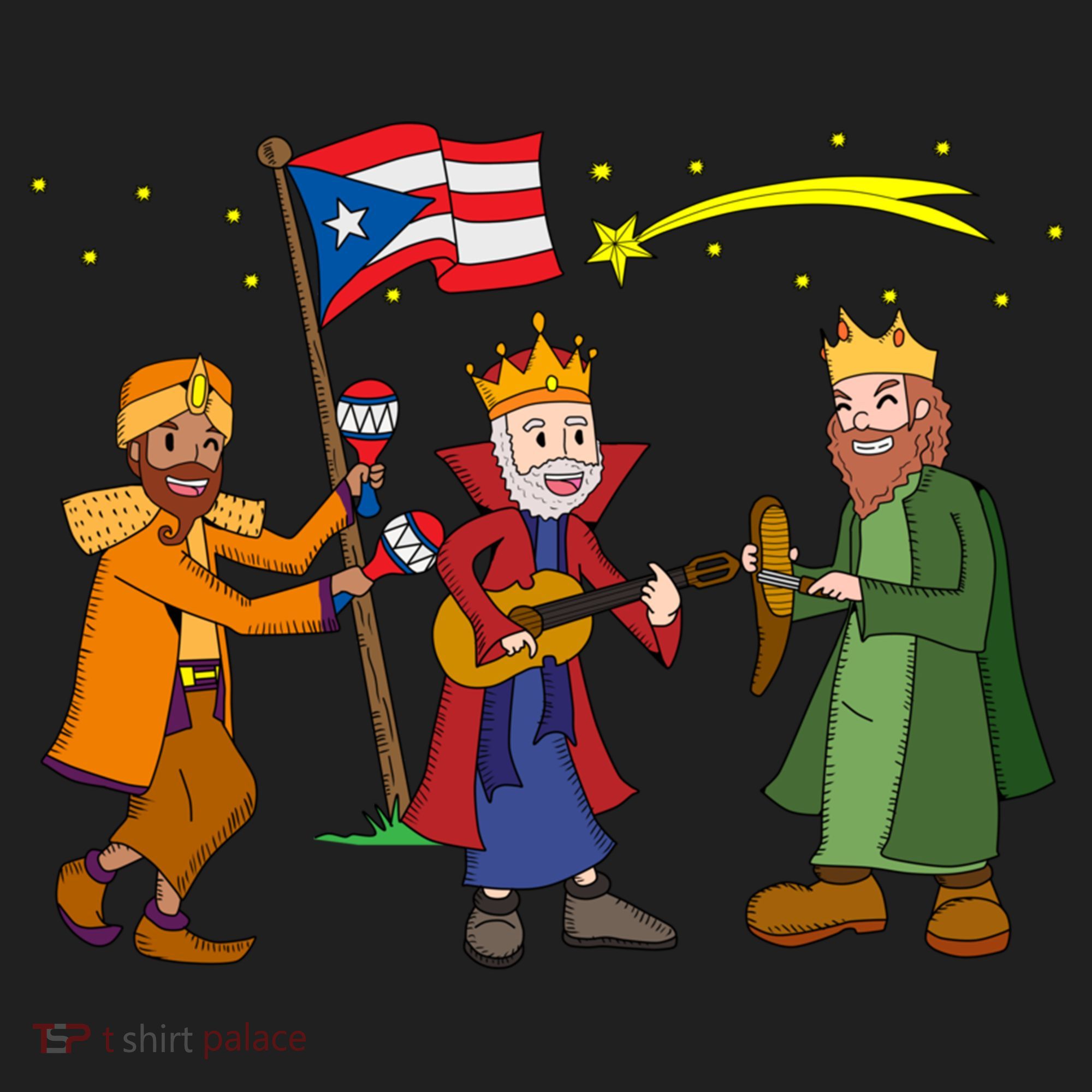 Puerto Rico Christmas Tres Reyes Magos Three Wise Cute Gift Beanie