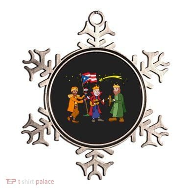 Puerto Rico Christmas Tres Reyes Magos Three Wise Cute Gift Ornament