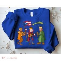 Puerto Rico Christmas Tres Reyes Magos Three Wise Cute Gift Sweatshirt thumb 2