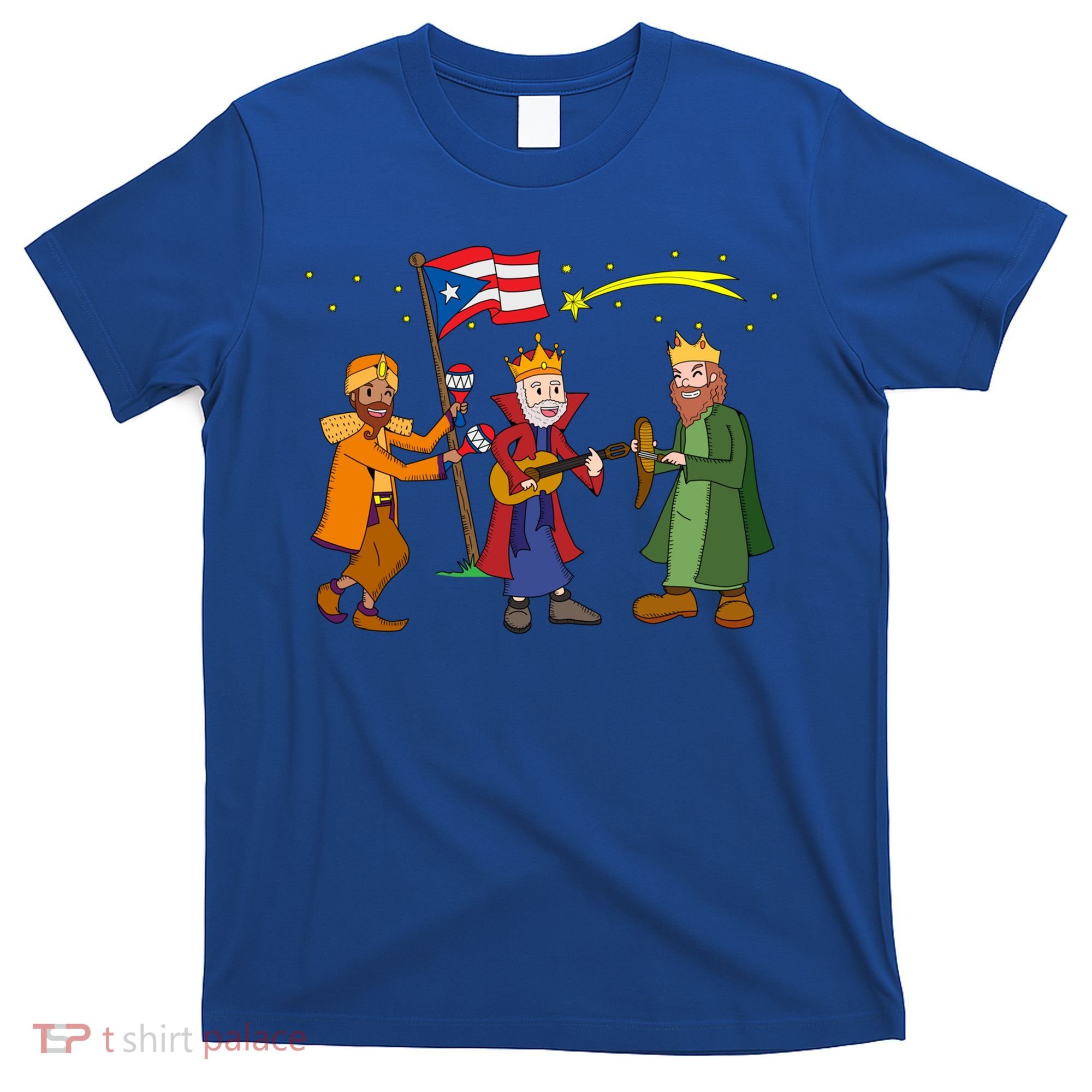 Puerto Rico Christmas Tres Reyes Magos Three Wise Cute Gift T-Shirt